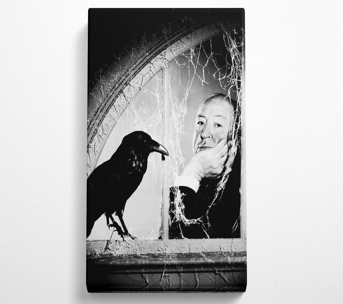  A Canvas Print of Alfred Hitchcock The Birds Canvas Print