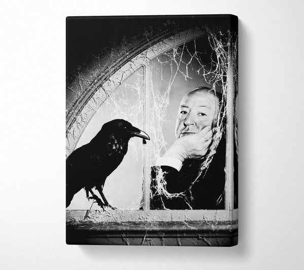  A Canvas Print of Alfred Hitchcock The Birds Canvas Print