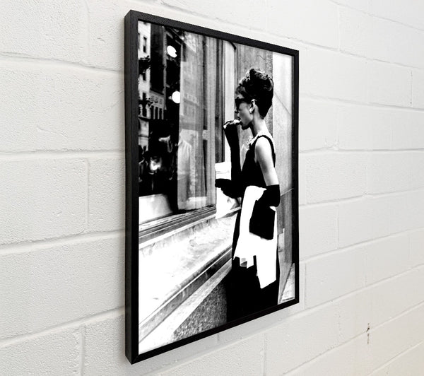 Audrey Hepburn Window Shopping