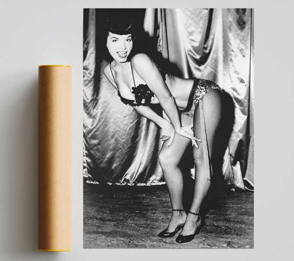 Bettie Page Glamour Giclee Print
