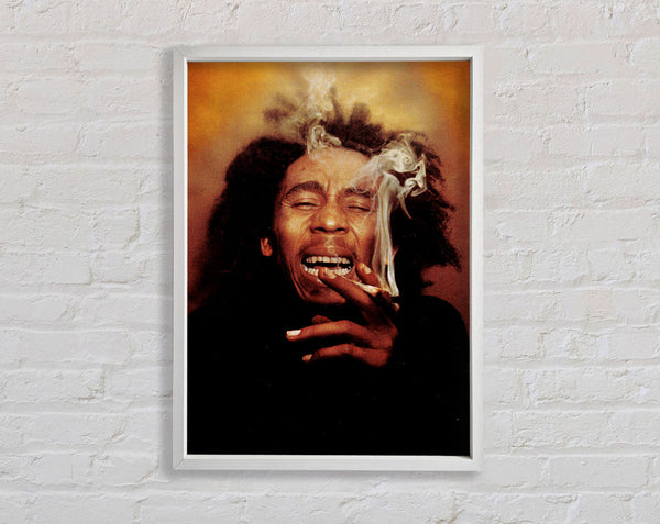Bob Marley Laugh Framed Print