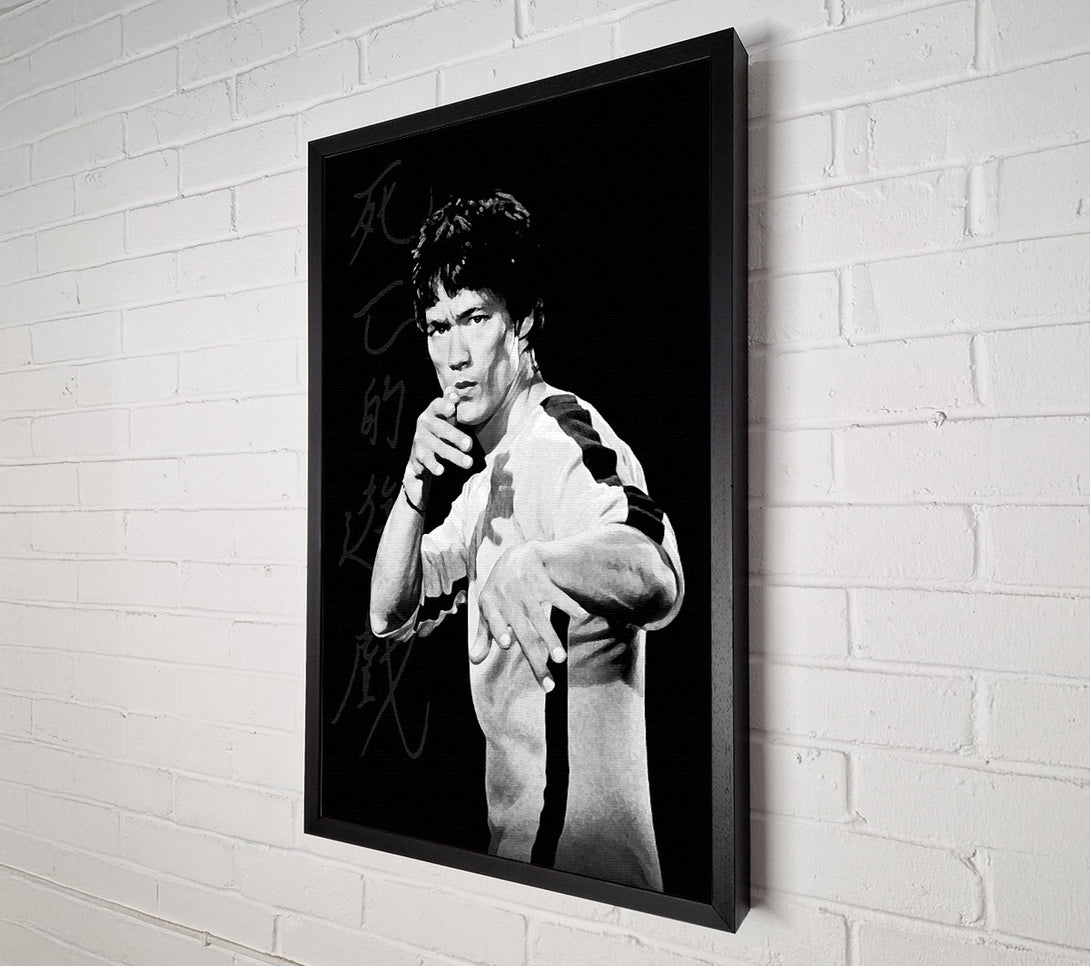  A Canvas Print of Bruce Lee Fist Of Fury 1 Canvas Wall Art