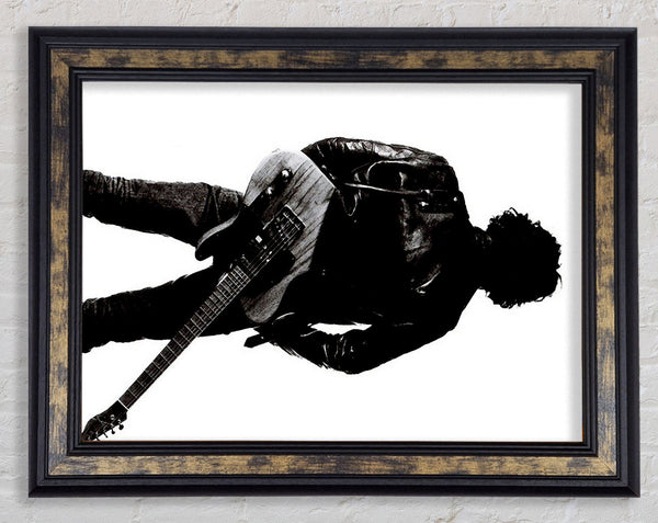 Bruce Springstein Framed Print