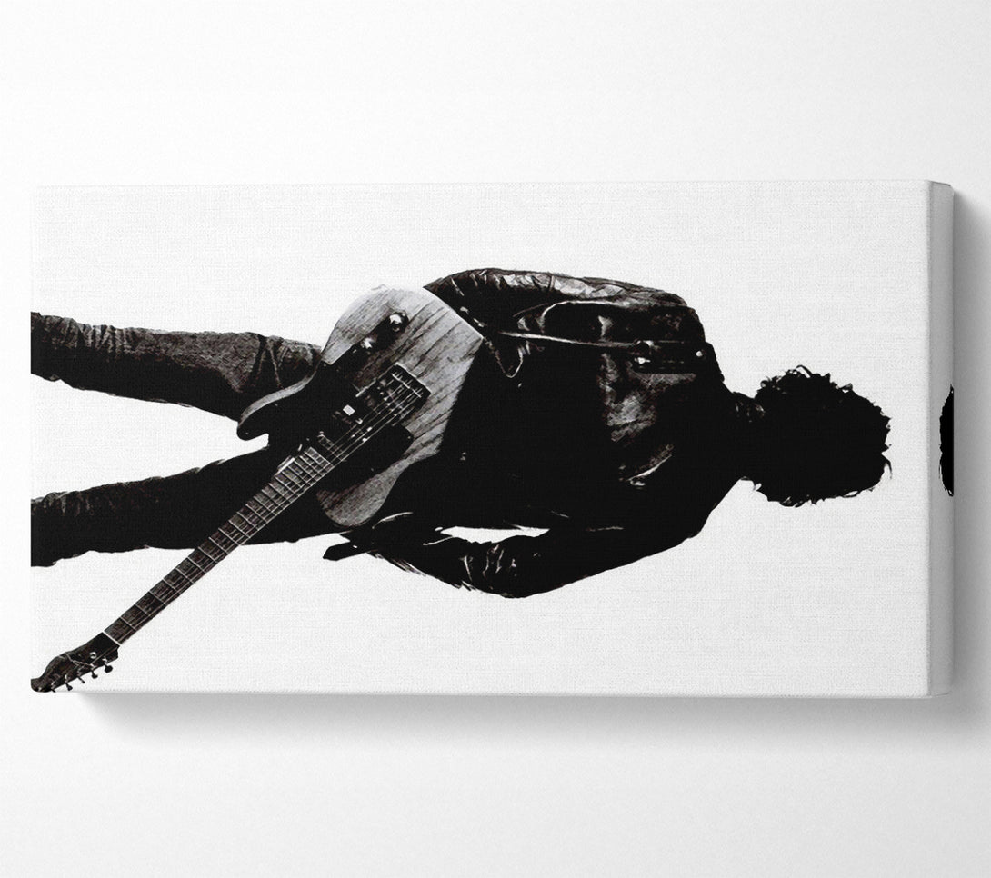  A Canvas Print of Bruce Springstein Canvas Wall Art