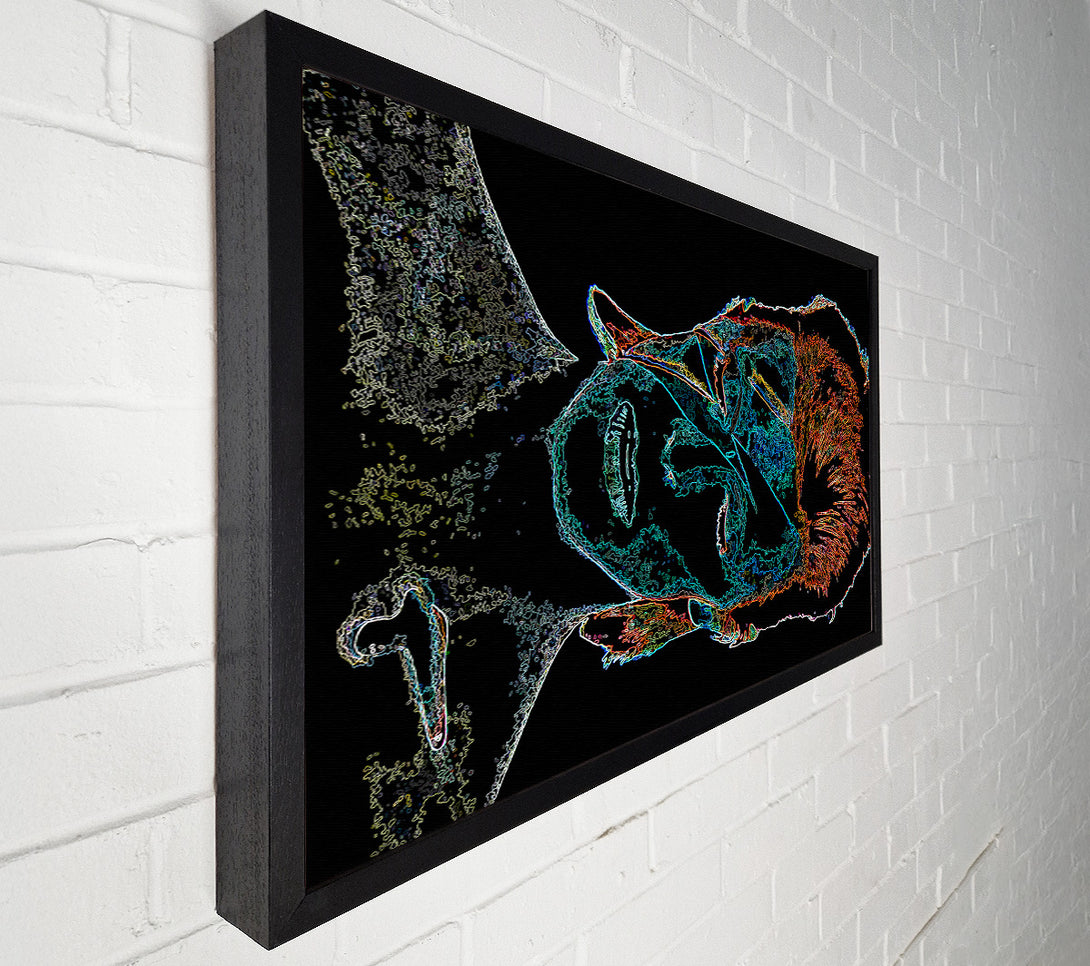  A Canvas Print of David Bowie Black Canvas Art
