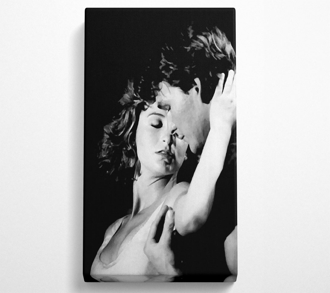  A Canvas Print of Dirty Dancing The Touch B n W Canvas Wall Art