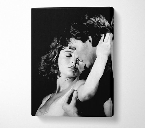  A Canvas Print of Dirty Dancing The Touch B n W Canvas Wall Art