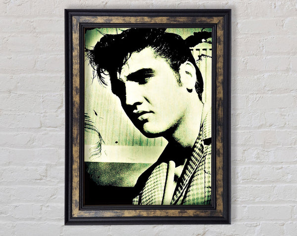 Elvis Early Days Framed Print