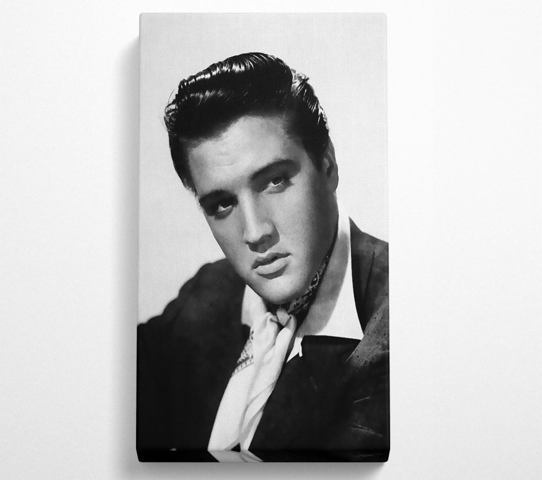  A Canvas Print of Elvis Presley Portrait Canvas Print