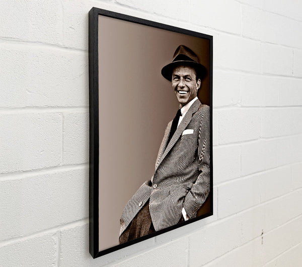 Frank Sinatra Sepia