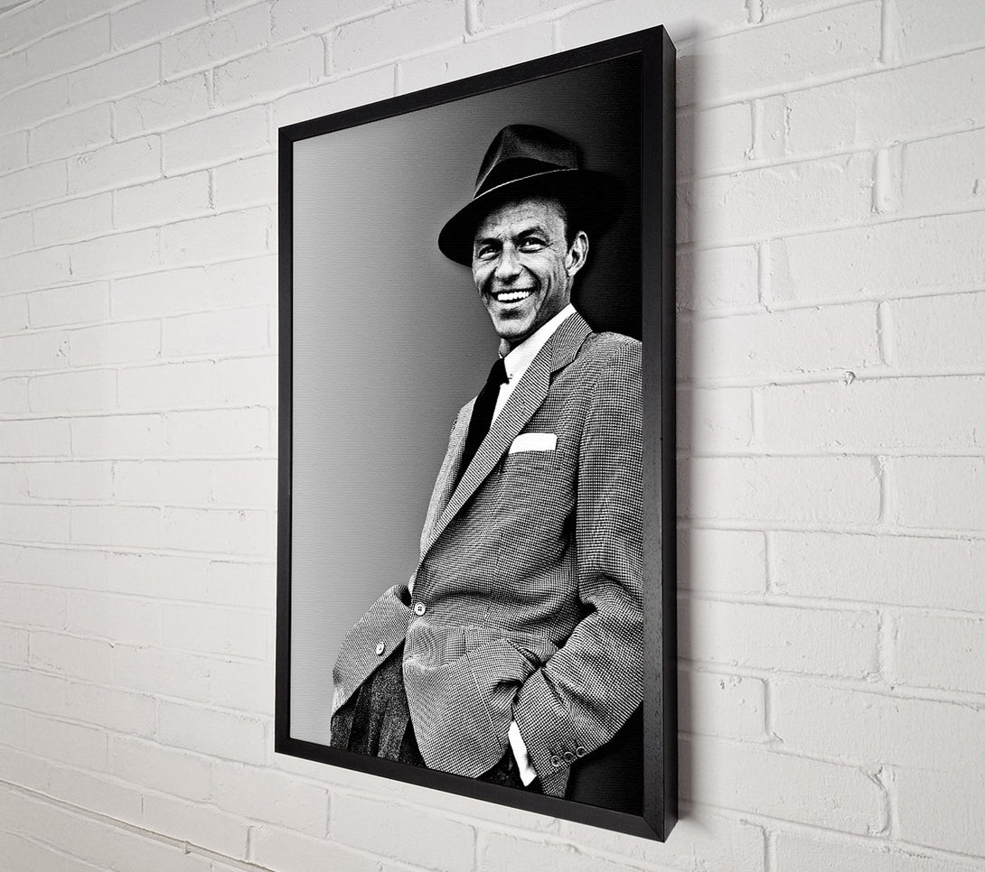  A Canvas Print of Frank Sinatra Smile Canvas Art