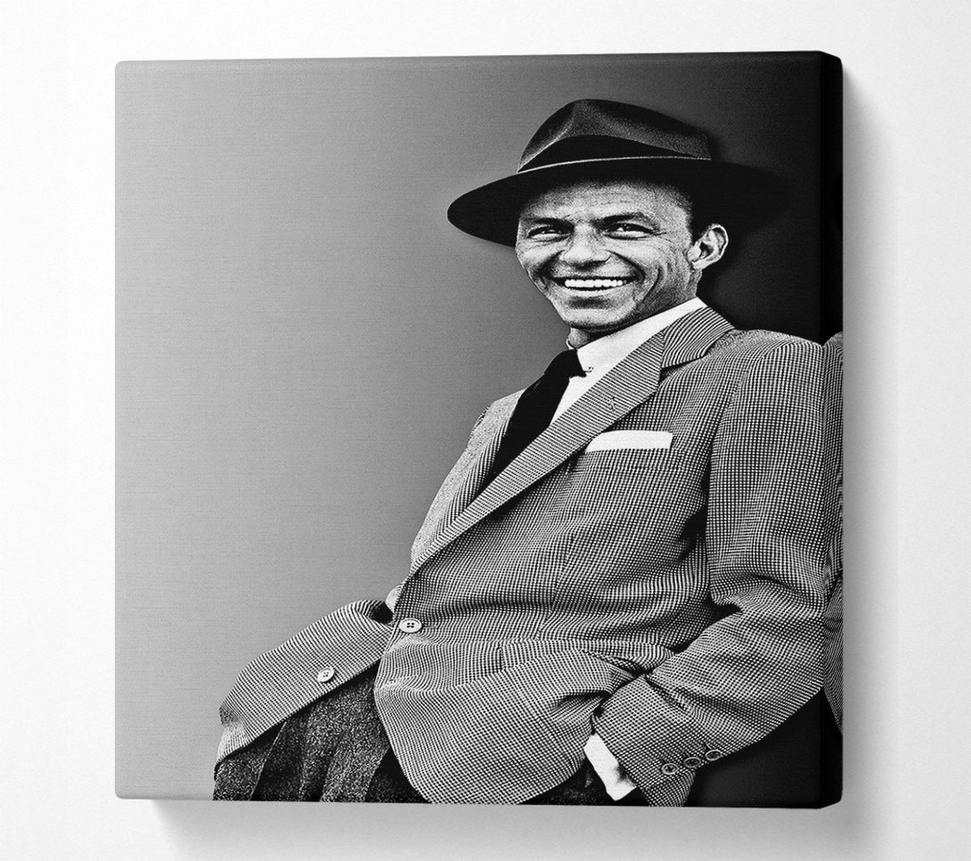  A Canvas Print of Frank Sinatra Smile Canvas Art
