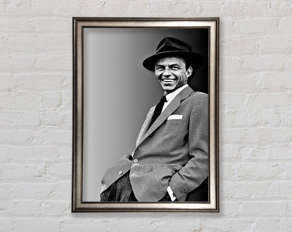 Frank Sinatra Smile Framed Print