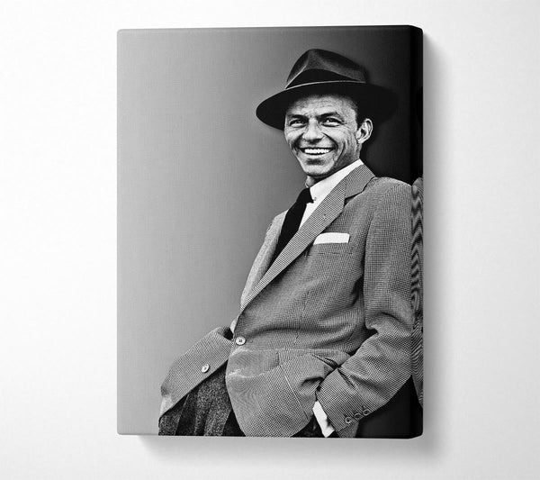  A Canvas Print of Frank Sinatra Smile Canvas Art