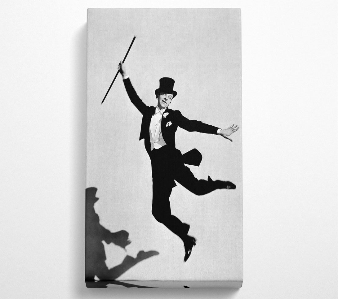  A Canvas Print of Fred Astaire Shadow Canvas Wall Art