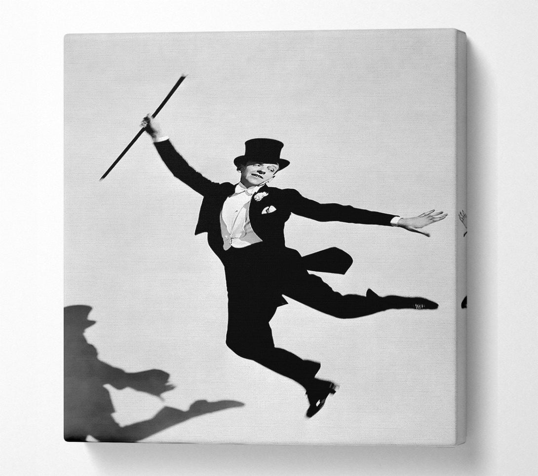  A Canvas Print of Fred Astaire Shadow Canvas Wall Art