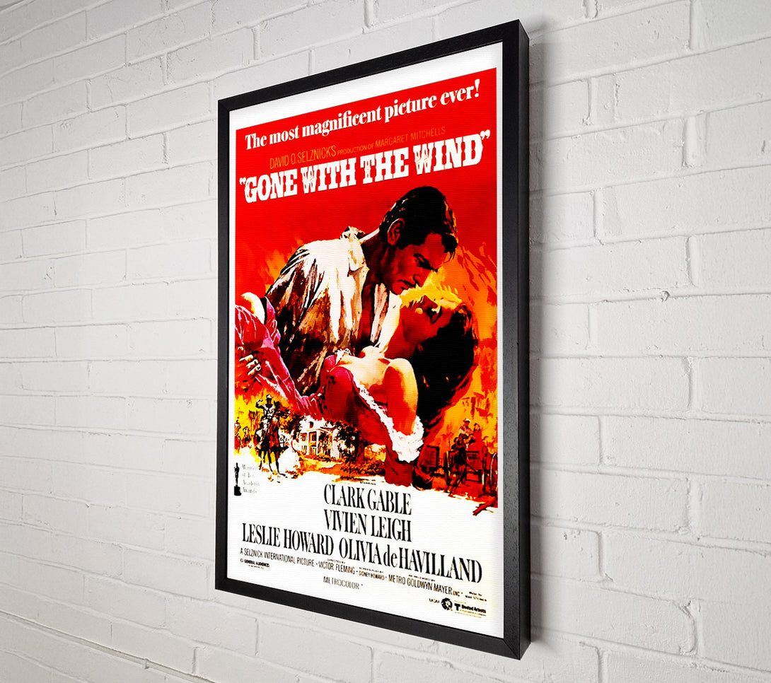  A Canvas Print of Gone With The Wind Canvas Print