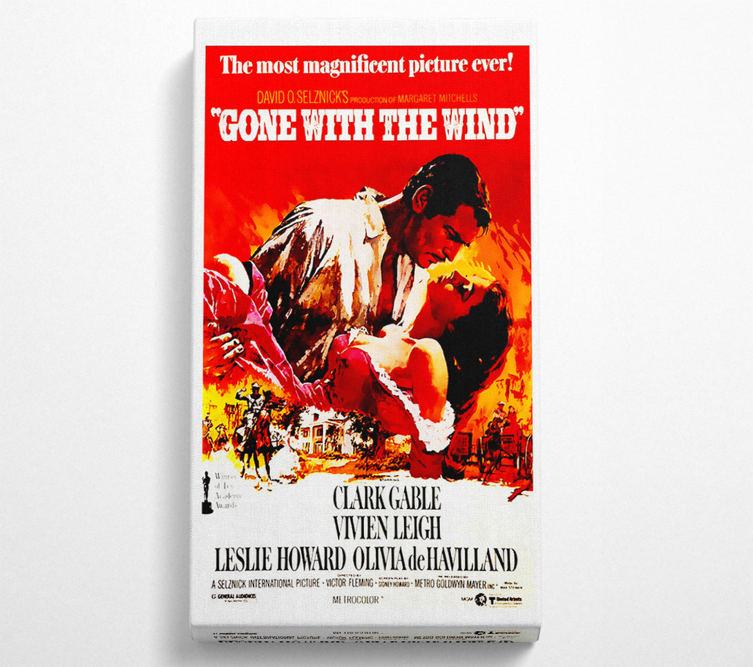  A Canvas Print of Gone With The Wind Canvas Print