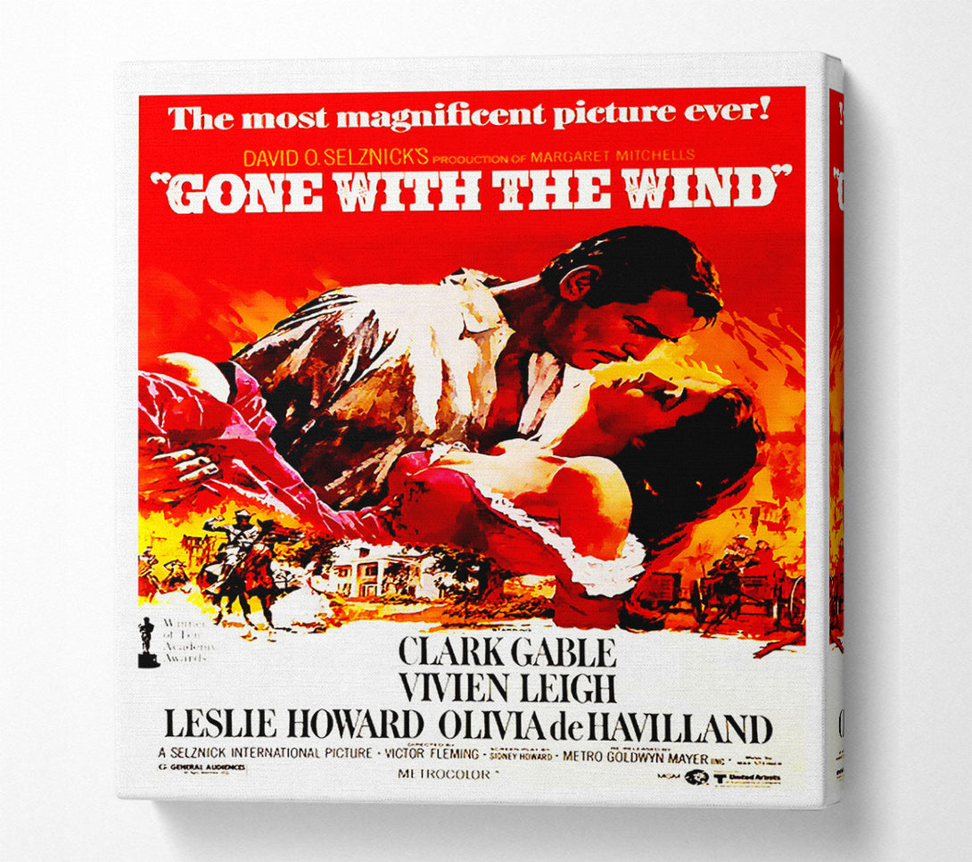  A Canvas Print of Gone With The Wind Canvas Print