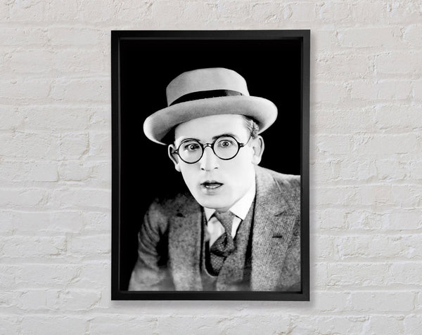Harold Lloyd Portrait Framed Print