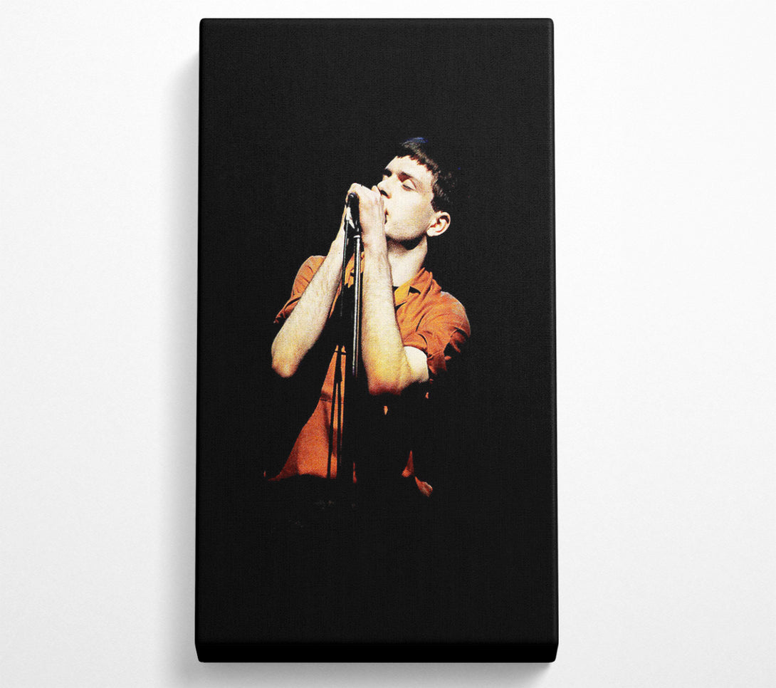  A Canvas Print of Ian Curtis Joy Division 02 Canvas Print