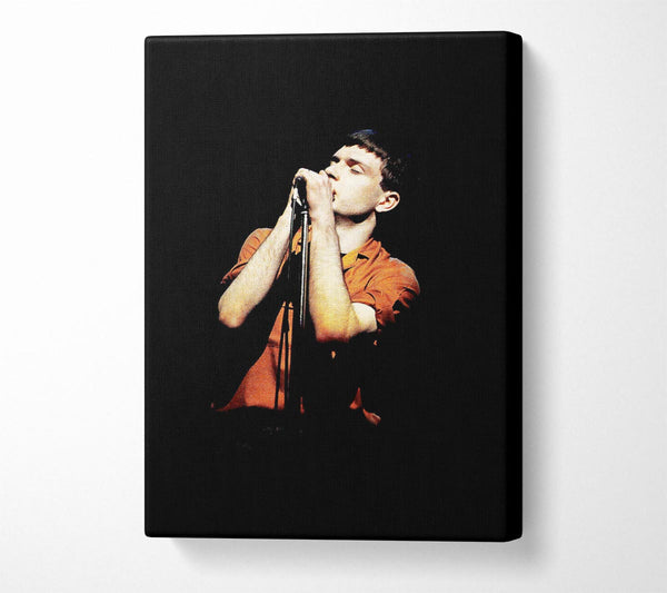  A Canvas Print of Ian Curtis Joy Division 02 Canvas Print