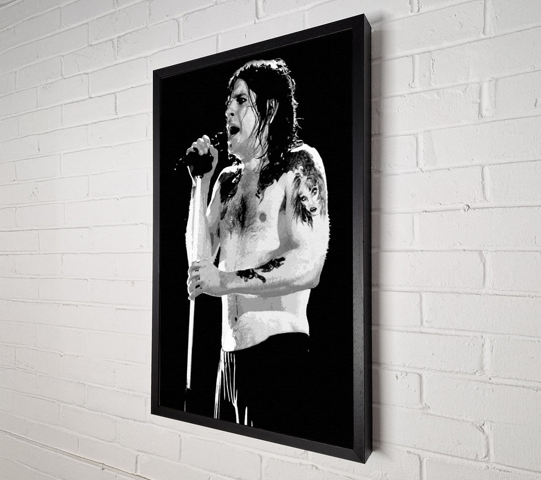  A Canvas Print of Ozzy Osbourne Canvas Wall Art
