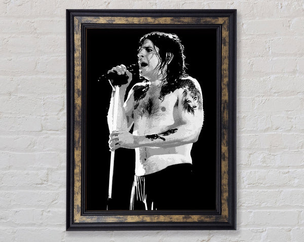 Ozzy Osbourne Framed Print