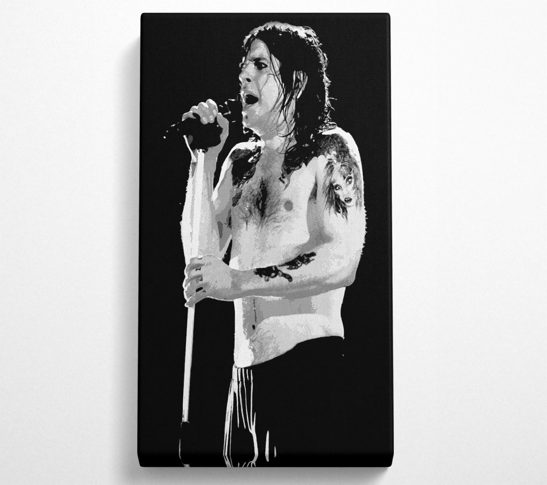  A Canvas Print of Ozzy Osbourne Canvas Wall Art