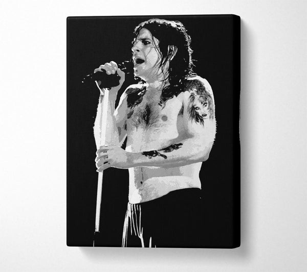  A Canvas Print of Ozzy Osbourne Canvas Wall Art