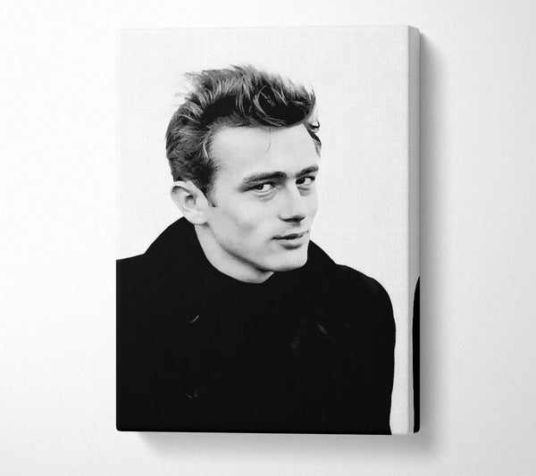  A Canvas Print of James Dean Portrait Canvas Art