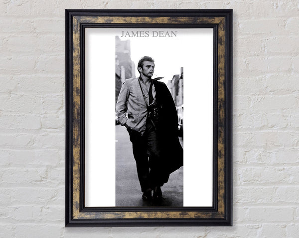 James Dean Walk Framed Print