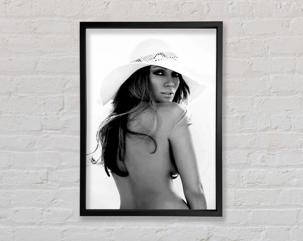 Jennifer Lopez Framed Print