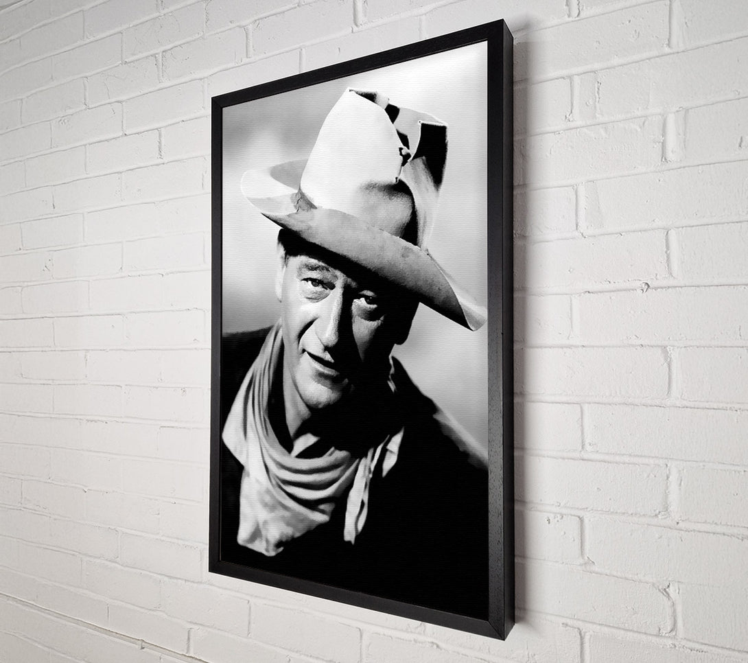  A Canvas Print of John Wayne Cowboy Canvas Wall Art