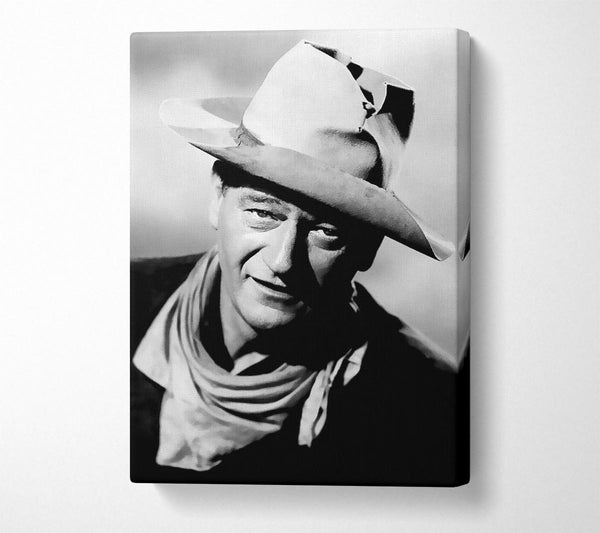  A Canvas Print of John Wayne Cowboy Canvas Wall Art