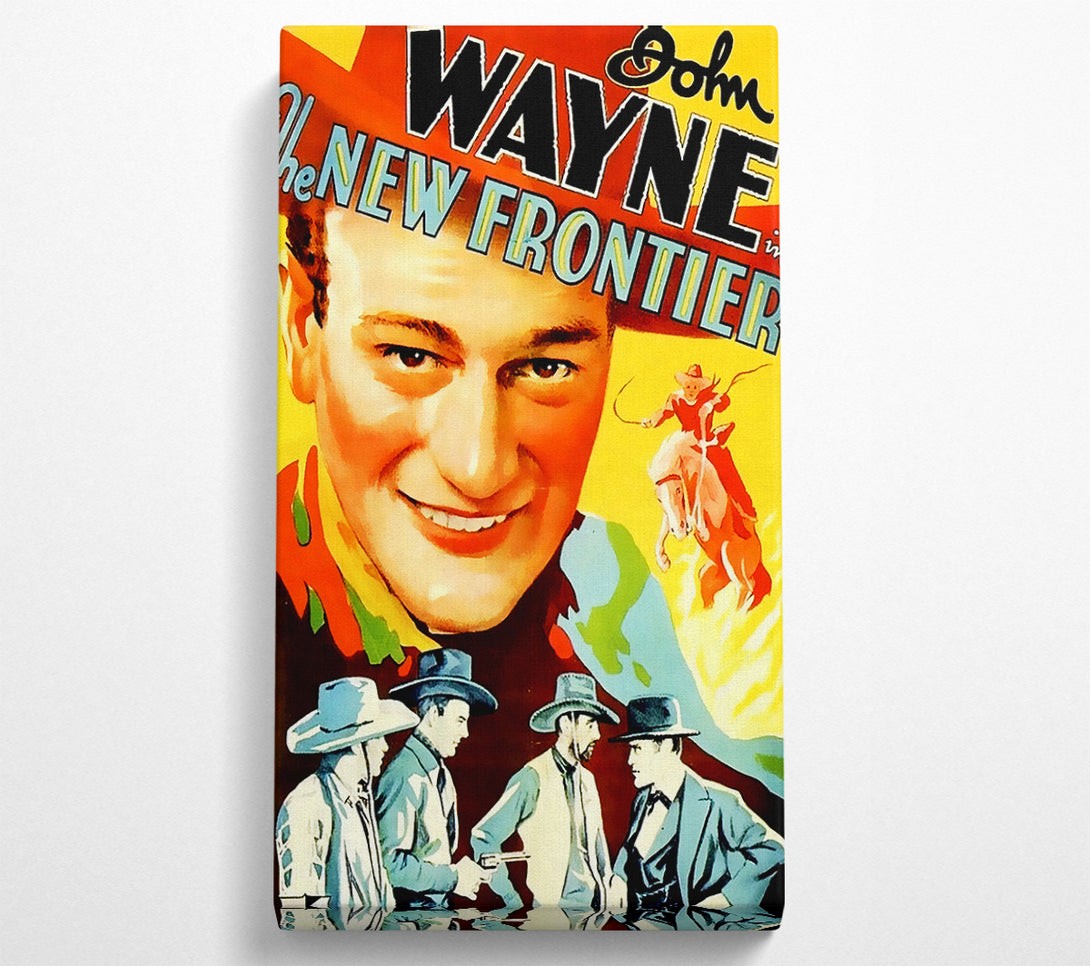  A Canvas Print of John Wayne The New Frontier Canvas Art
