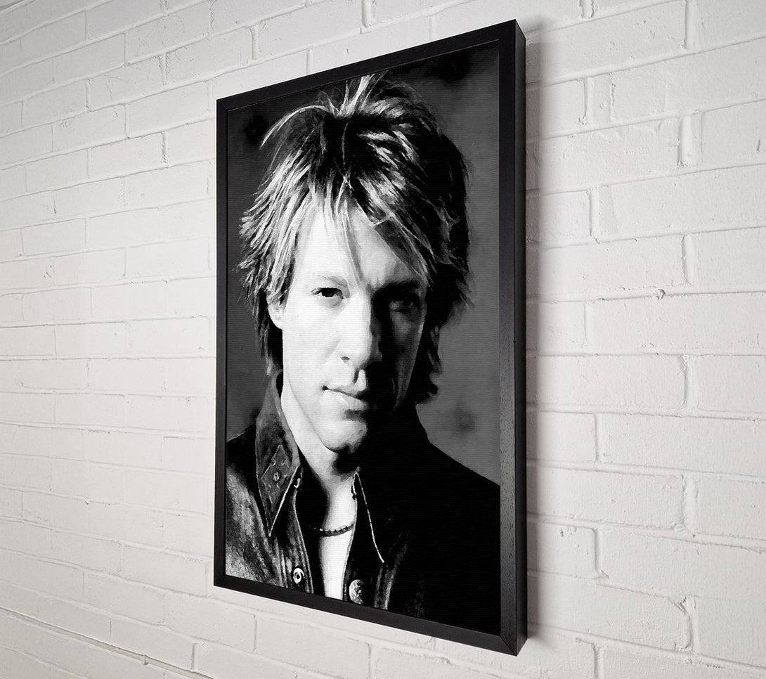  A Canvas Print of Jon Bon Jovi Canvas Art