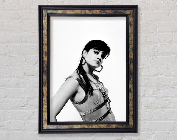 Lily Allen Framed Print