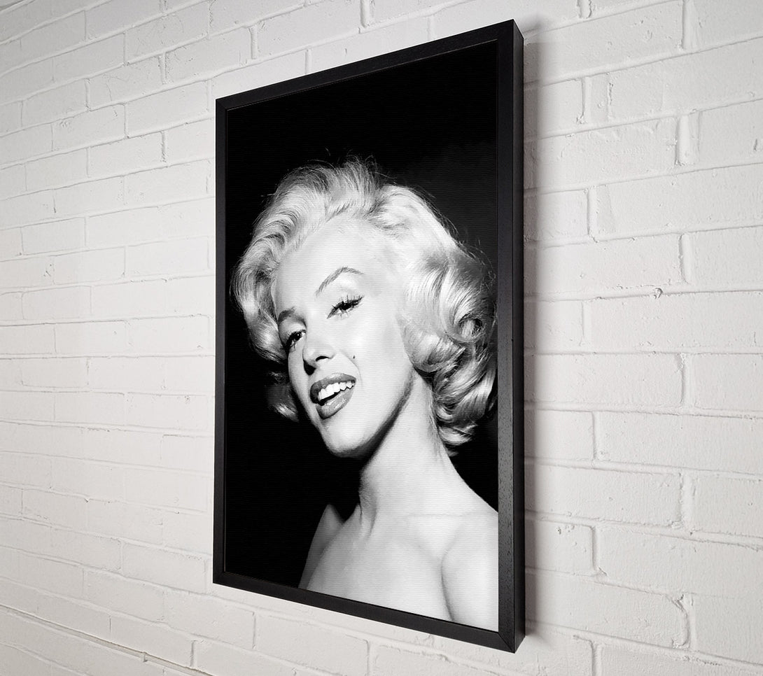  A Canvas Print of Marilyn Monroe Beautiful Face Canvas Print