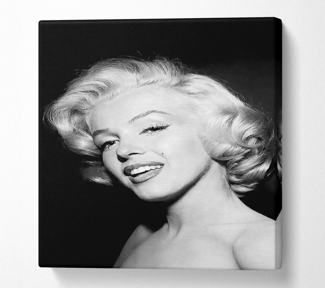  A Canvas Print of Marilyn Monroe Beautiful Face Canvas Print