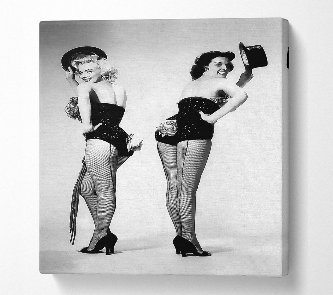  A Canvas Print of Marilyn Monroe Gentlemen Prefer Blonds Canvas Print