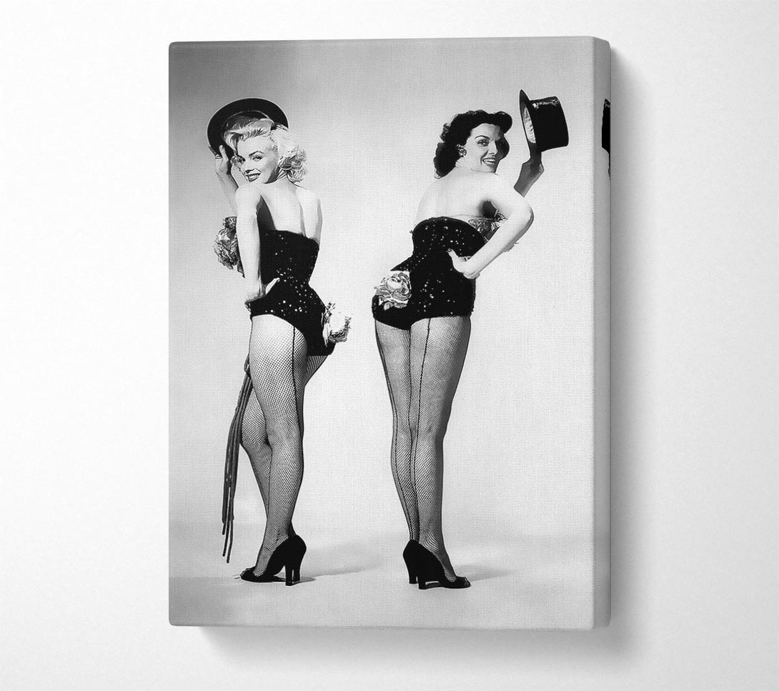  A Canvas Print of Marilyn Monroe Gentlemen Prefer Blonds Canvas Print