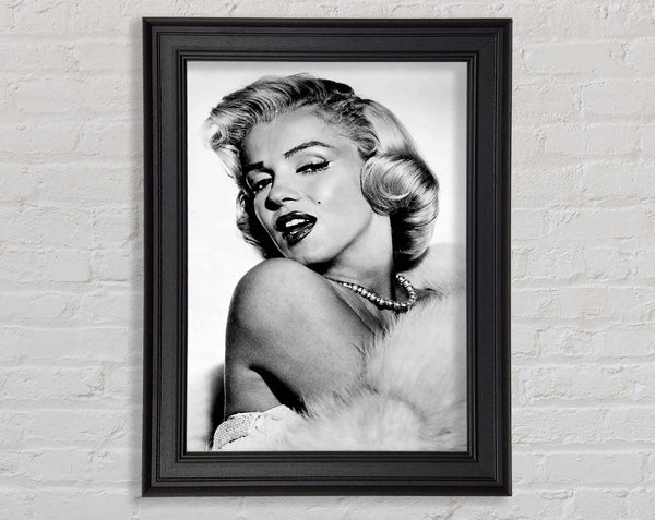 Marilyn Monroe Glamour Framed Print