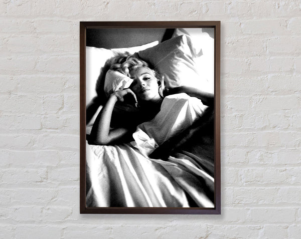 Marilyn Monroe im Bett