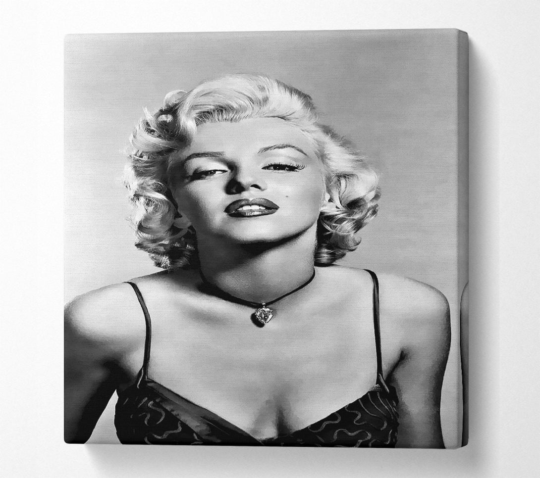  A Canvas Print of Marilyn Monroe Kiss Canvas Art