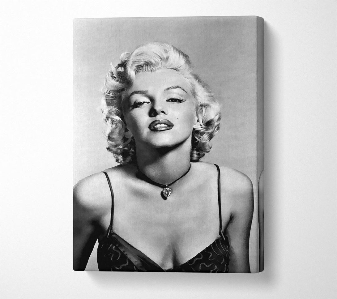  A Canvas Print of Marilyn Monroe Kiss Canvas Art