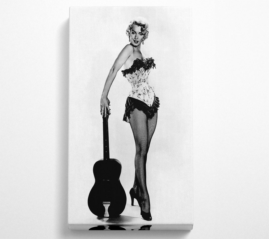  A Canvas Print of Marilyn Monroe Pose Canvas Print