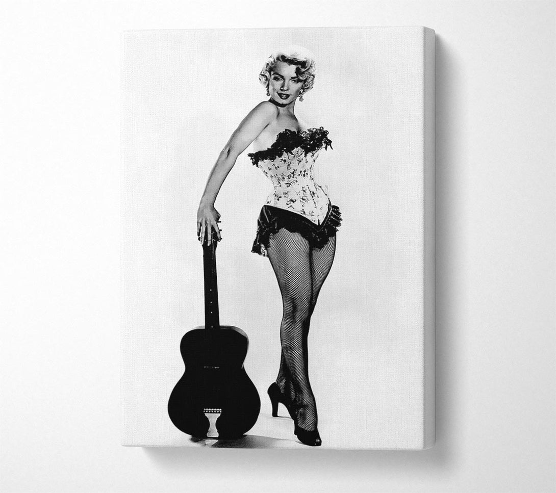  A Canvas Print of Marilyn Monroe Pose Canvas Print