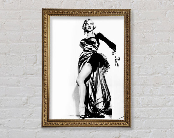Marilyn Monroe Rare Classic Framed Print
