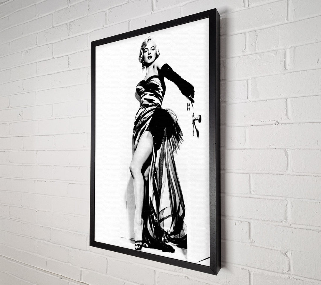  A Canvas Print of Marilyn Monroe Rare Classic Canvas Art